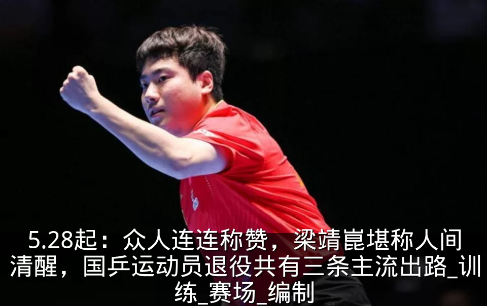 5.28起：众人连连称赞，梁靖崑堪称人间清醒，国乒运动员退役共有三条主流出路_训练_赛场_编制